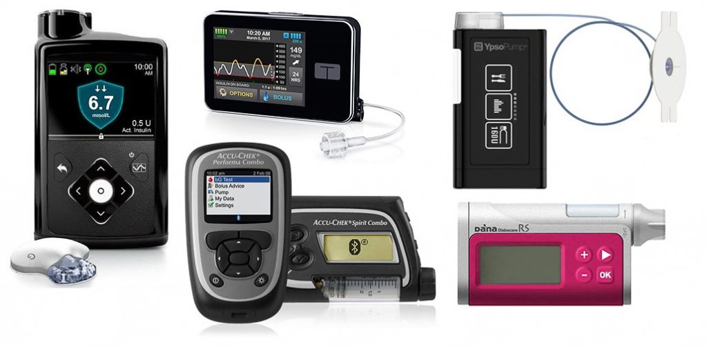 Insulin Pump Comparison Chart 2019